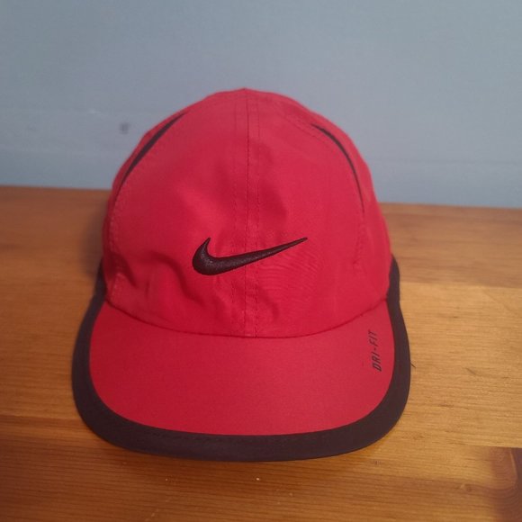 Nike Accessories Red And Black Infant Nike Logo Dry Fit Hat Cap